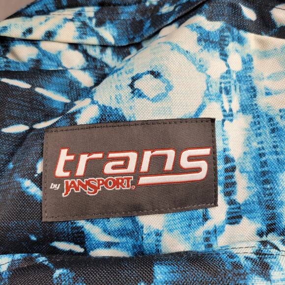 Trans by Jansport Backpack 18" Indigo SuperBreak Padded Laptop Sleeve School Bag - Picture 2 of 16